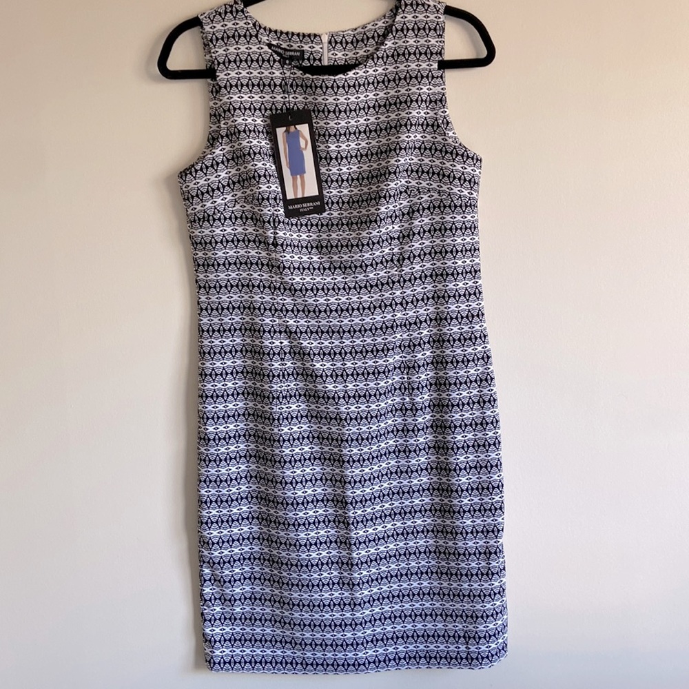 NWT Mario Serrani Sheath dress Size 8